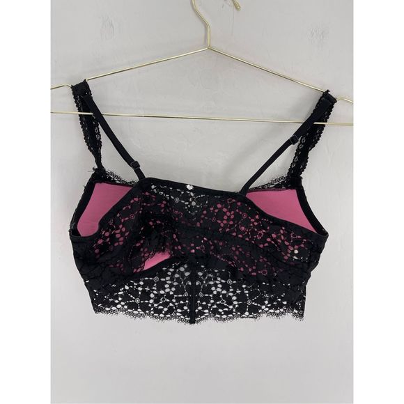 VICTORIA'S SECRET PINK Lace Bra Size Large - Picture 3 of 5